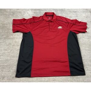 Chevrolet Extreme Performance Shirt Mens 3XL Red Short Sleeve Polo Polyester